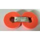 Nachfüllset für Klettband Kabelbinder Spender orange 2x2,5m