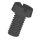 Kunststoffschraube schwarz Nylon M3 8,0mm Schlitz Zylinder 100 Stück