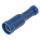 Steckverbinder Rundsteckhülsen Hülse blau 4mm für Leitung 1,5-2,5mm² 100 Stück