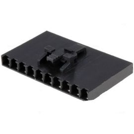 20 Stück Pinheader Buchsenstecker Raster 2,54mm einreihig 10-polig mit Rastnase