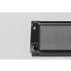 3HE Blindplatte perforiert 48,3cm (19") schwarz...