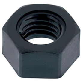 Kunststoff Mutter Sechskantmutter M4 Nylon 6.6 schwarz 10 Stück