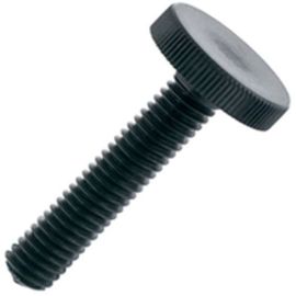 Kunststoff Rändelschrauben M6 8mm schwarz Nylon 6.6 10 Stück