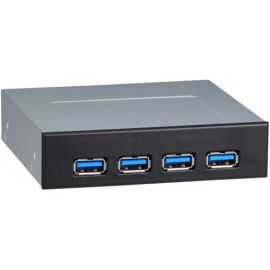 USB 3.0 Frontpanel 4x A Buchse auf 19pin intern für 8,9cm (3,5") Schacht