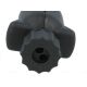 Anhänger Stecker 7-polig 12V für 6mm Kabel x2 Schraubklemme vernickelt