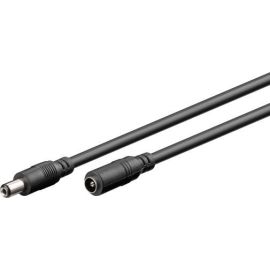 DC Kabel Verlängerung schwarz 5,5/2,1mm Stecker auf Buchse 3m
