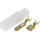 Steckverbinder Set 1-polig max. 2,5mm² Set Buchse/Stecker RM 6,3mm