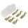 Steckverbinder Set 3-polig max. 2,5mm² Set Buchse/Stecker RM 6,3mm