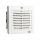 Schaltschrank Lüfter 230V 124x124mm 19W 52m³/h IP54 STEGO 01871.0-30 inside