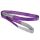 Hebeband Gurtband Rundschlinge mit Schlaufen 1000KG 2m Länge 30mm Breite violett