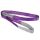 Hebeband Gurtband Rundschlinge mit Schlaufen 1000KG 4m Länge 30mm Breite violett