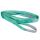 Hebeband Gurtband Rundschlinge mit Schlaufen 2000KG 2m Länge 60mm Breite grün