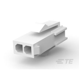 Steckverbinder Mini Universal MATE-N-LOK Buchsen Gehäuse 2-polig RM4,14mm rastend
