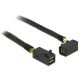 SAS Kabel mini SAS HD Kabel SFF8643-SFF8643 abgewinkelt...