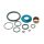 WP Stoßdämpfer Dichtkopf Reparatur Kit 50/18 (x-ring) KTM 2000-2007